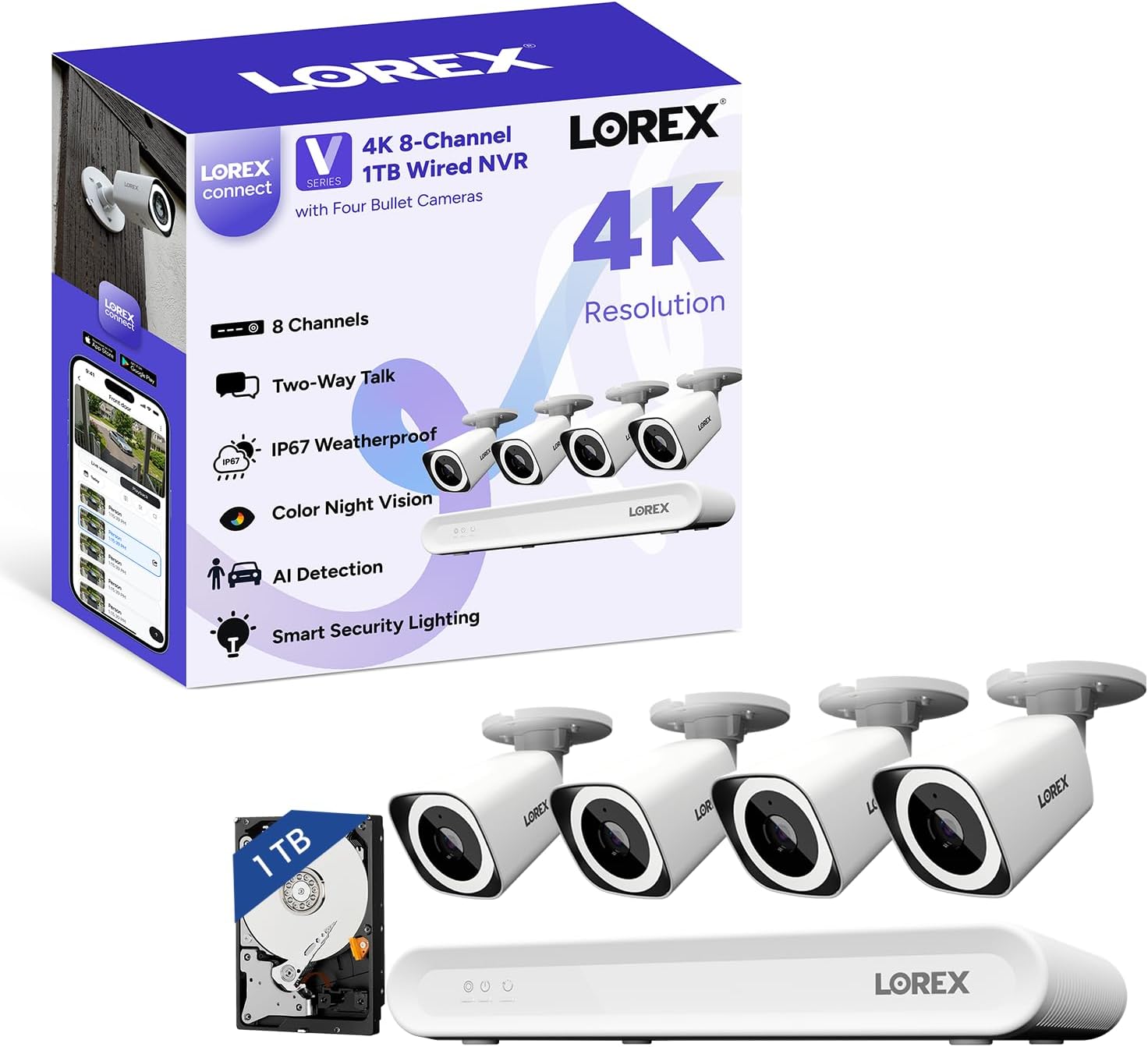 Lorex Connect V-Series review,Lorex Connect V-Series review and rating,is Lorex Connect V-Series worth buying,Lorex Connect V-Series review pros cons,Lorex Connect V-Series review honest opinion,Lorex Connect V-Series review verdict unboxing — what comes in the box