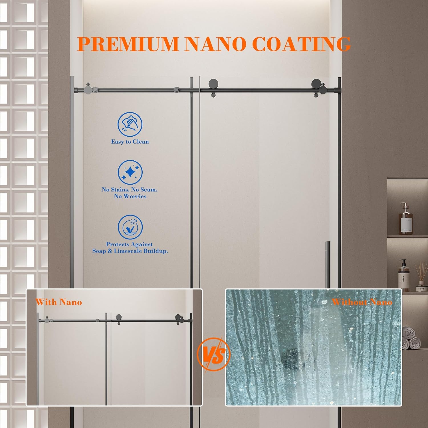 MonBlari frameless sliding shower door review,MonBlari shower door review and rating,is MonBlari shower door worth buying,MonBlari shower door review pros cons,MonBlari shower door review honest opinion,MonBlari frameless shower door review verdict after weeks of real-world daily use