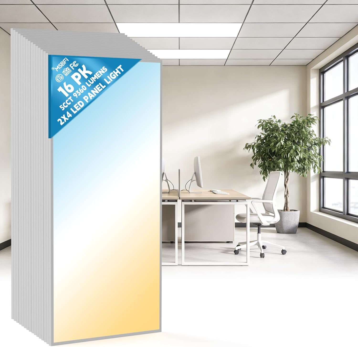 Msbfi 2x4 LED panel light review,2x4 LED panel light review and rating,is Msbfi 2x4 LED panel light worth buying,Msbfi 2x4 LED panel light review pros cons,2x4 LED panel light review honest opinion,Msbfi 2x4 LED panel light review verdict unboxing — what is included in the package