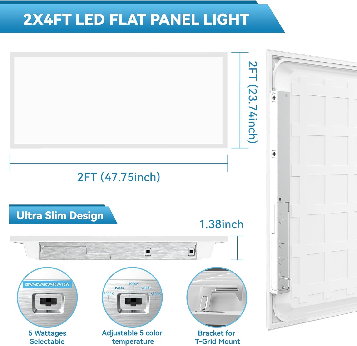 Msbfi 2x4 LED panel light review,2x4 LED panel light review and rating,is Msbfi 2x4 LED panel light worth buying,Msbfi 2x4 LED panel light review pros cons,2x4 LED panel light review honest opinion,Msbfi 2x4 LED panel light review verdict features evaluated through real use
