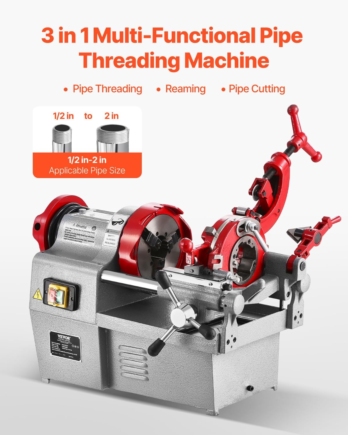 VEVOR electric pipe threader review,VEVOR pipe threader review and rating,is VEVOR pipe threader worth buying,VEVOR pipe threader review pros cons,VEVOR pipe threader review honest opinion,VEVOR electric pipe threader review verdict unboxing and complete package contents