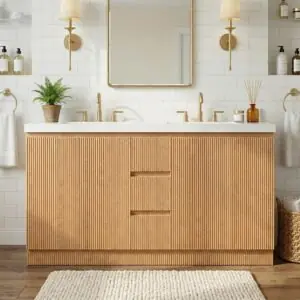 Image 1 of Virubi double bathroom vanity review
