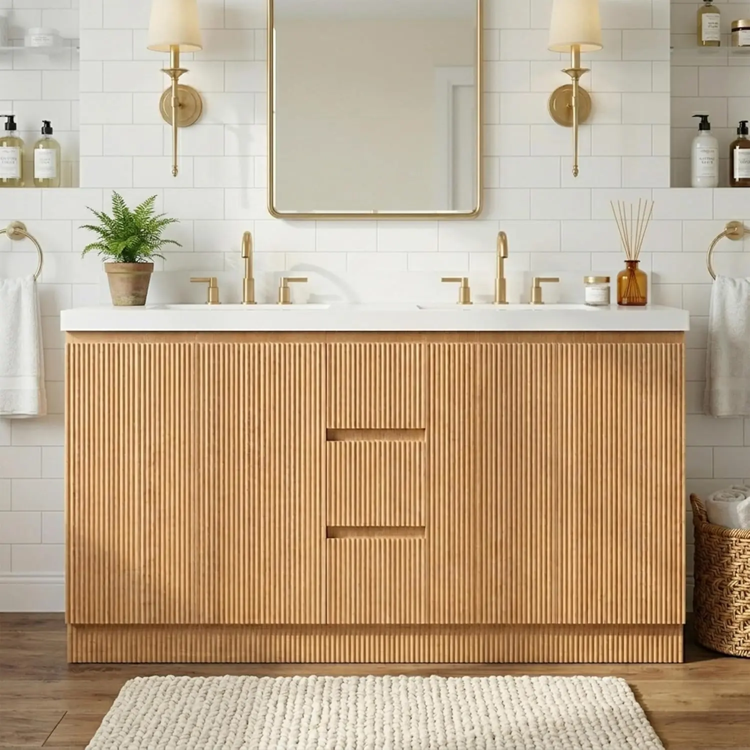 Virubi double bathroom vanity review,Virubi 60 inch vanity review and rating,is Virubi double vanity worth buying,Virubi bathroom vanity review pros cons,Virubi vanity review honest opinion,Virubi double sink vanity review verdict unboxing — package contents and first impressions