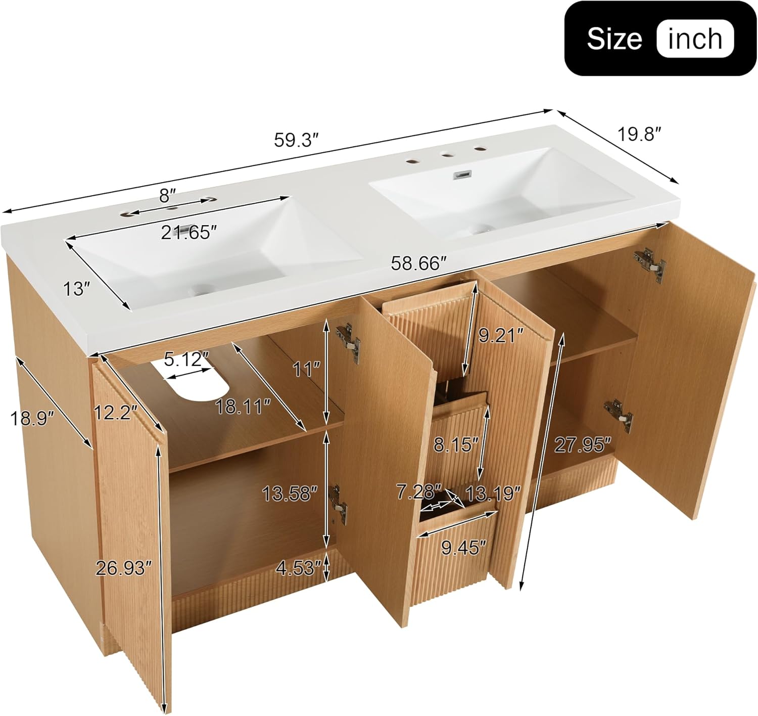 Virubi double bathroom vanity review,Virubi 60 inch vanity review and rating,is Virubi double vanity worth buying,Virubi bathroom vanity review pros cons,Virubi vanity review honest opinion,Virubi double sink vanity review verdict performance testing over multiple weeks