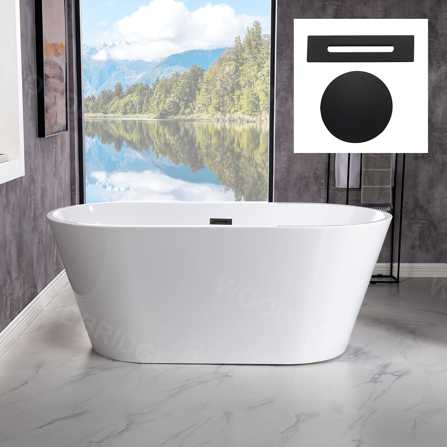 WOODBRIDGE freestanding bathtub review,WOODBRIDGE bathtub review and rating,is WOODBRIDGE freestanding bathtub worth buying,WOODBRIDGE acrylic tub review pros cons,WOODBRIDGE BTA1702 review honest opinion,WOODBRIDGE freestanding tub review verdict - detailed features and technical specifications