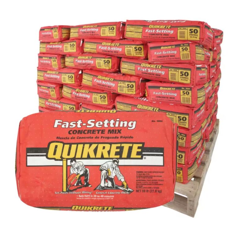 Image 1 of quikrete fast-setting concrete mix review